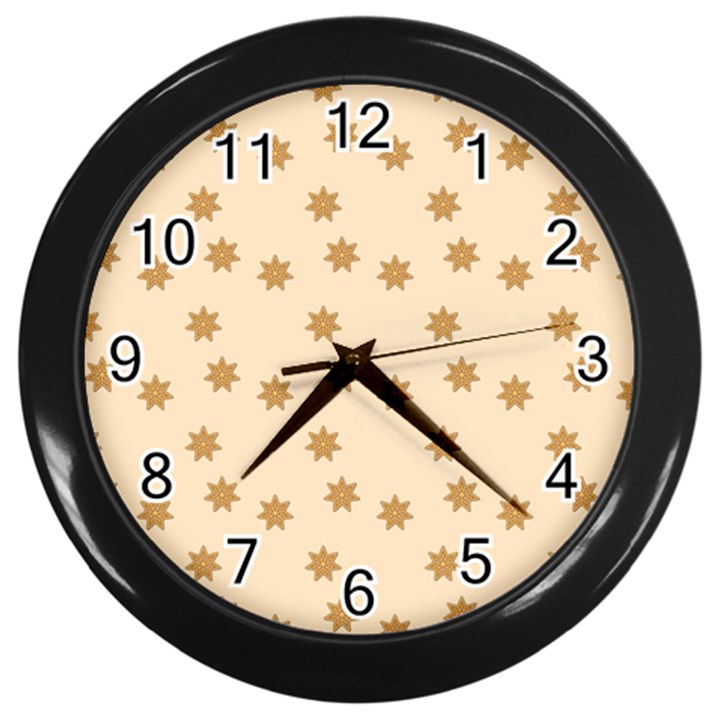 Green Card Christmas December4 Wall Clock (Black)