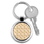 Green Card Christmas December4 Key Chain (Round) Front