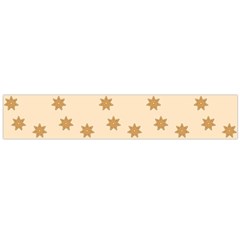 Gingerbread Star Large Flano Scarf  by artworkshop