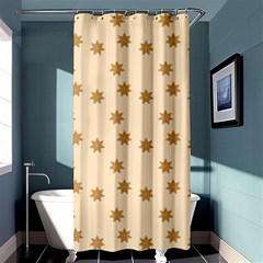 Green Card Christmas December4 Shower Curtain 36  X 72  (stall)  by artworkshop