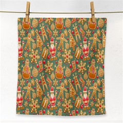 Gingerbread Christmas Decorative Face Towel by artworkshop