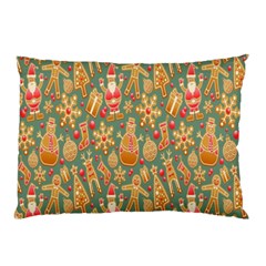 Gingerbread Christmas Decorative Pillow Case by artworkshop