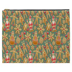 Gingerbread Christmas Decorative Cosmetic Bag (xxxl)