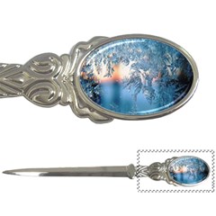 Frost Winter Morning Snow Letter Opener by artworkshop