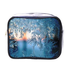 Frost Winter Morning Snow Mini Toiletries Bag (one Side) by artworkshop