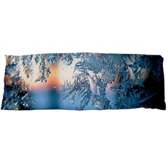 Frost Winter Morning Snow Body Pillow Case Dakimakura (two Sides) by artworkshop