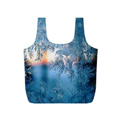 Frost Winter Morning Snow Full Print Recycle Bag (s) by artworkshop