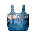 Frost Winter Morning Snow Full Print Recycle Bag (S) Front