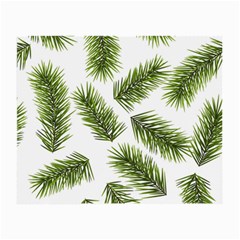 Fir Branch Pattern Christmas Decorative Small Glasses Cloth by artworkshop