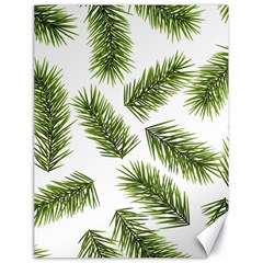 Fir Branch Pattern Christmas Decorative Canvas 18  X 24  by artworkshop