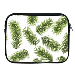 Fir Branch Pattern Christmas Decorative Apple Ipad 2/3/4 Zipper Cases by artworkshop