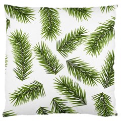 Fir Branch Pattern Christmas Decorative Standard Flano Cushion Case (one Side) by artworkshop