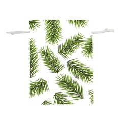 Fir Branch Pattern Christmas Decorative Lightweight Drawstring Pouch (s) by artworkshop