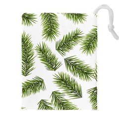 Fir Branch Pattern Christmas Decorative Drawstring Pouch (5xl) by artworkshop