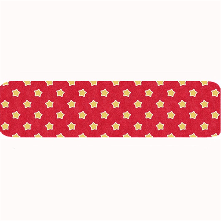 Felt Background Paper Red Yellow Star Large Bar Mats