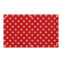 Felt Background Paper Red Yellow Star Banner And Sign 5  X 3  by artworkshop