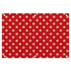 Felt Background Paper Red Yellow Star Banner And Sign 6  X 4  by artworkshop