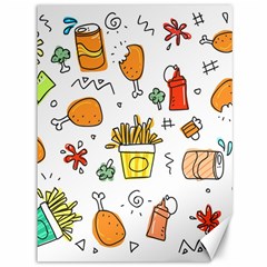 Cute Sketch  Fun Funny Collection Canvas 36  X 48  by artworkshop