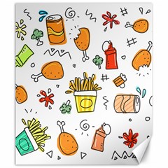 Cute Sketch  Fun Funny Collection Canvas 20  X 24  by artworkshop