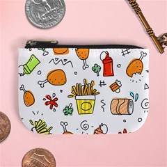 Cute Sketch  Fun Funny Collection Mini Coin Purse by artworkshop