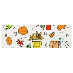 Cute Sketch  Fun Funny Collection Banner And Sign 9  X 3  by artworkshop