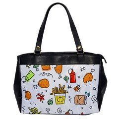 Cute Sketch  Fun Funny Collection Oversize Office Handbag by artworkshop