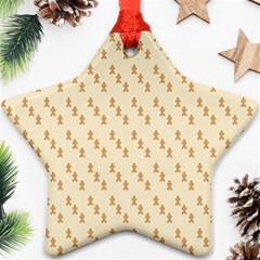 Christmas Wrapping Star Ornament (two Sides) by artworkshop