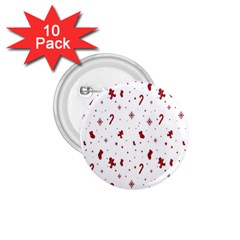 Christmas Trees 1 75  Buttons (10 Pack)