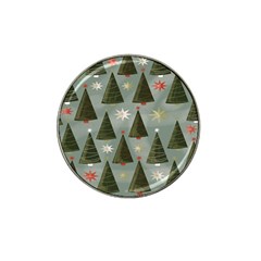 Christmas Trees Pattern Hat Clip Ball Marker