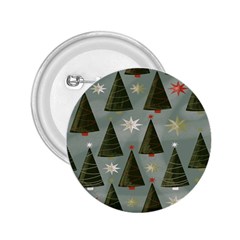 Christmas Trees Pattern 2 25  Buttons by artworkshop