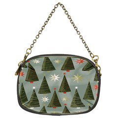 Christmas Trees Pattern Chain Purse (Two Sides)