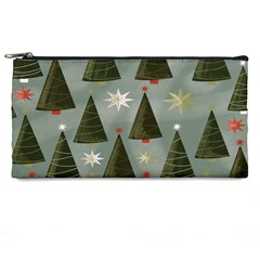 Christmas Trees Pattern Pencil Case