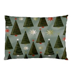 Christmas Trees Pattern Pillow Case (Two Sides)