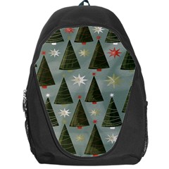 Christmas Trees Pattern Backpack Bag by artworkshop