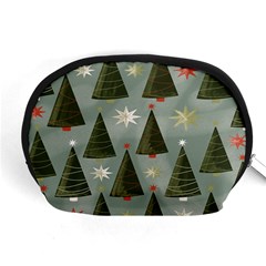 Christmas Trees Pattern Accessory Pouch (Medium)