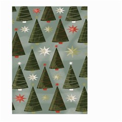 Christmas Trees Pattern Large Garden Flag (two Sides) by artworkshop