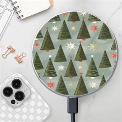 Christmas Trees Pattern Wireless Charger