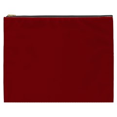 Christmas Red Graphic Cosmetic Bag (xxxl)