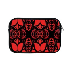 Christmas Red Black Xmas Gift Apple Ipad Mini Zipper Cases