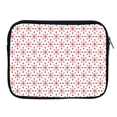 Christmas Pattern Red Stars Apple Ipad 2/3/4 Zipper Cases by artworkshop