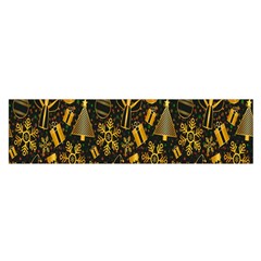 Christmas Background Seamless Oblong Satin Scarf (16  X 60 ) by artworkshop