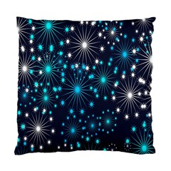 Abstract Pattern Snowflakes Standard Cushion Case (two Sides) by artworkshop