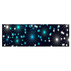 Abstract Pattern Snowflakes Banner And Sign 6  X 2  by artworkshop