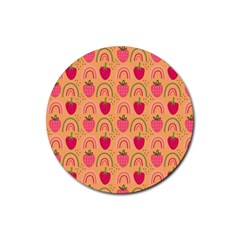 The Cutest Harvest   Rubber Round Coaster (4 Pack) by ConteMonfrey