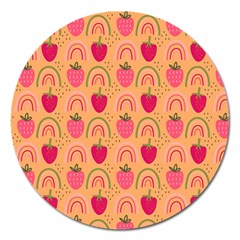 The Cutest Harvest   Magnet 5  (round) by ConteMonfrey