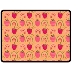 The Cutest Harvest   Fleece Blanket (large)  by ConteMonfrey