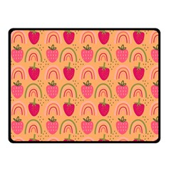 The Cutest Harvest   Double Sided Fleece Blanket (small)  by ConteMonfrey