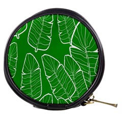 Green Banana Leaves Mini Makeup Bag by ConteMonfrey