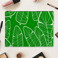 Green Banana Leaves Cosmetic Bag (xl) by ConteMonfrey