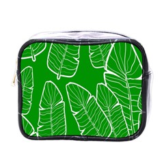 Green Banana Leaves Mini Toiletries Bag (one Side) by ConteMonfrey